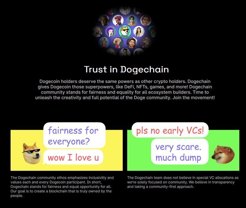 Confía en Dogechain
