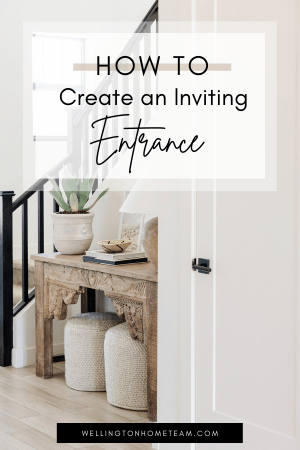 How To Create an Inviting Entrance