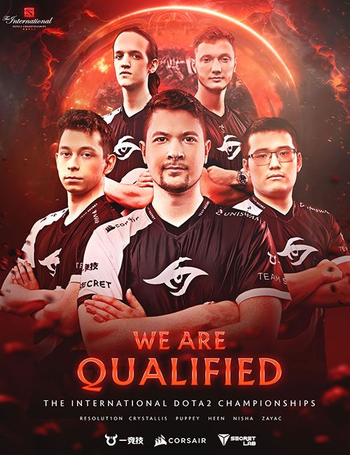Team Secret qualified in the Last Chance Qualifier stage of TI11