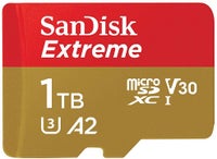SanDisk Extreme 1TB U3 A2 Micro SDXC Card