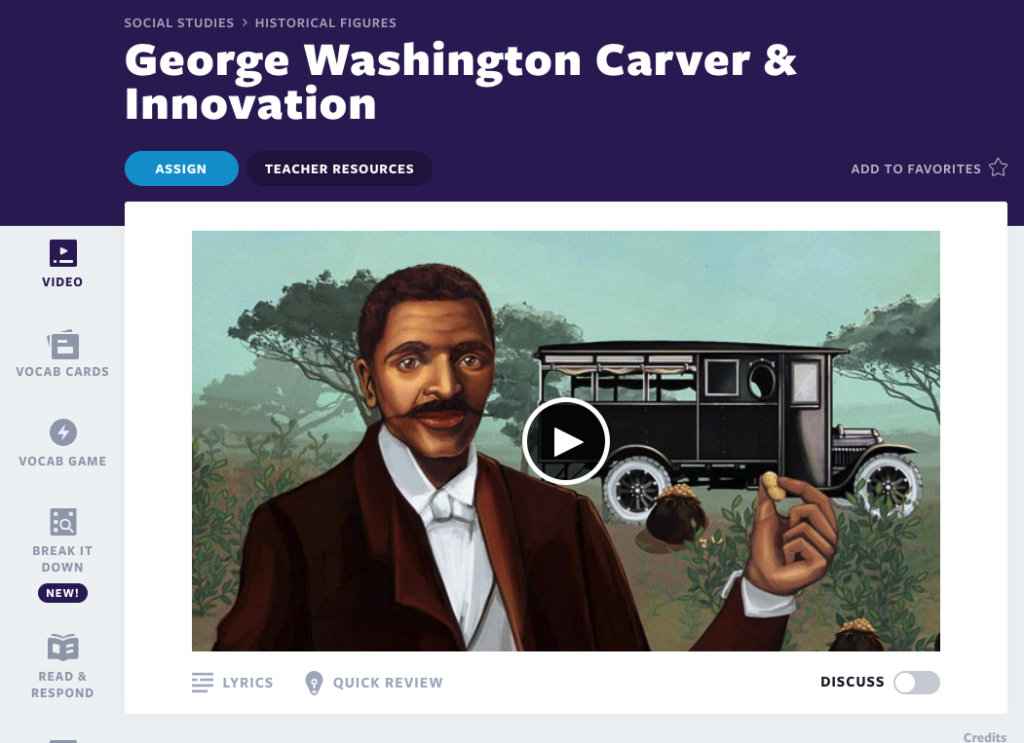 George Washington Carver & Innovation video