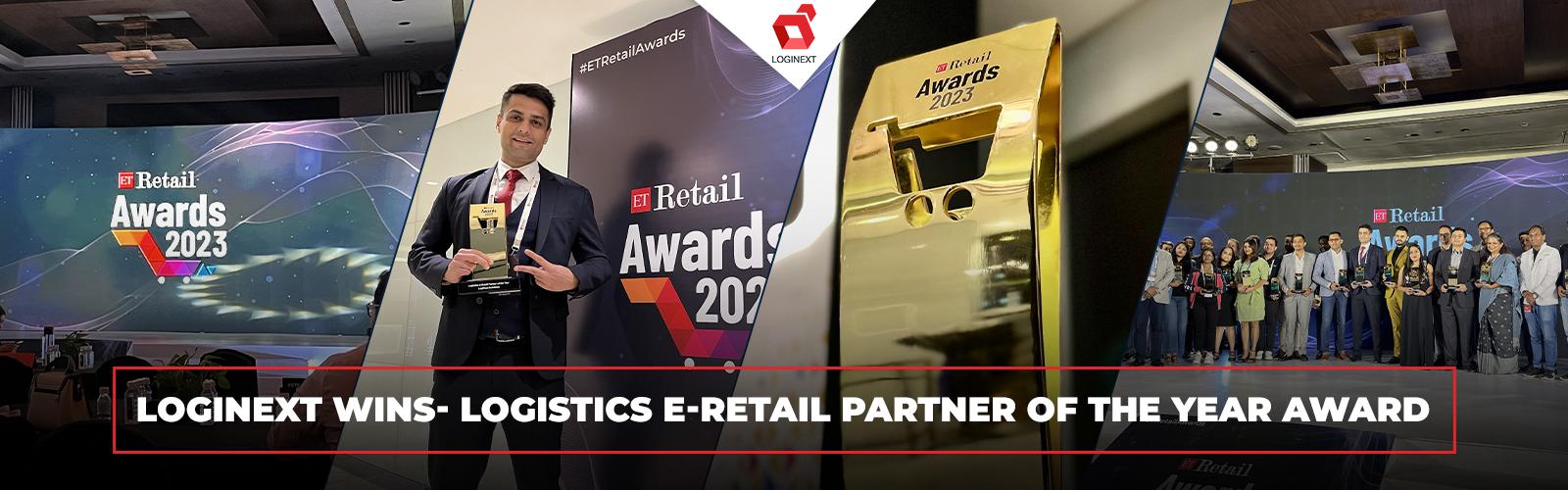 LogiNext Wins ET Retail- Logistics e-Retail Partner of the Year Award!