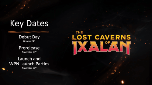 What is the Lost Caverns of Ixalan Release Date?