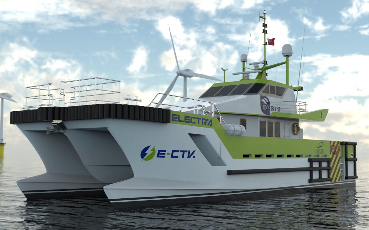 Il progetto da 8 milioni di sterline mira a fornire il primo E-CTV retrofit con ricarica offshore e onshore | Envirotec