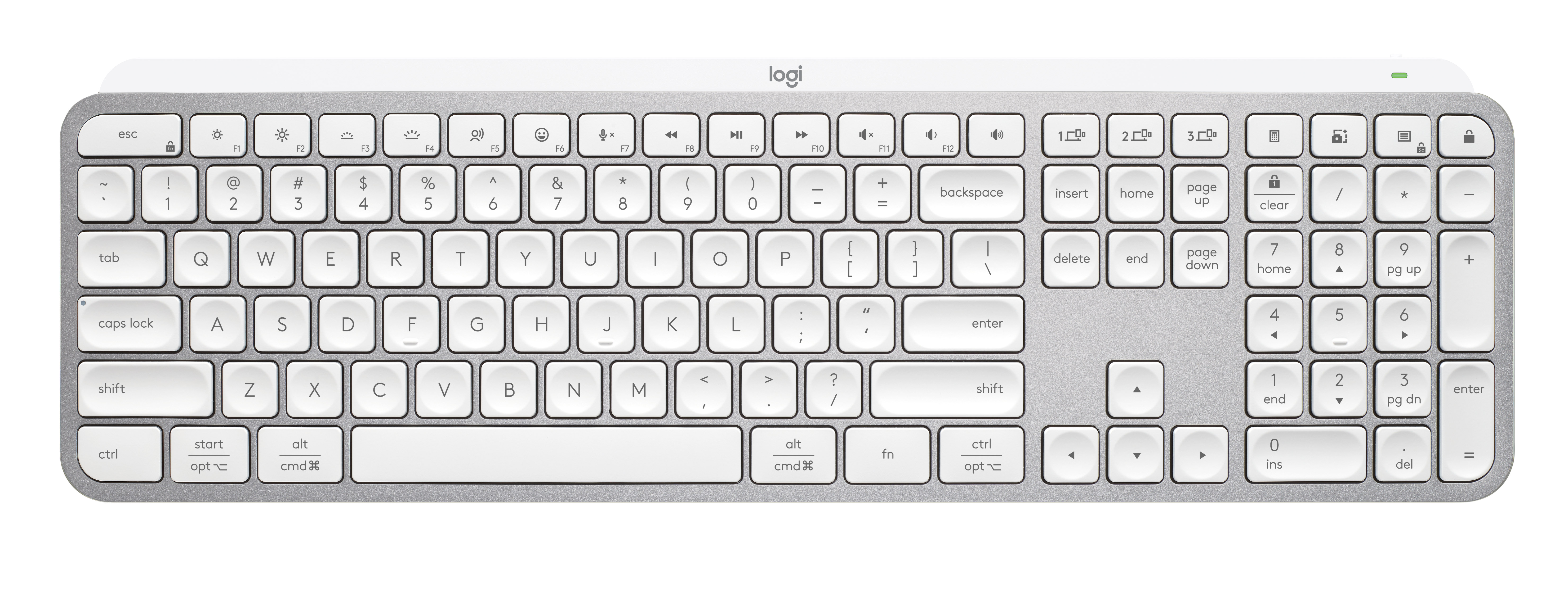 Logitech MX Keys S Wireless Keyboard - Best overall wireless desktop keyboard 