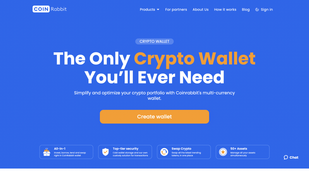 CoinRabbit crypto wallet