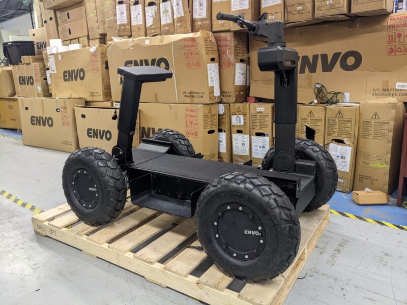 The ENVO Utility Personal Transporter Is A Mini Multipurpose Modular EV - CleanTechnica