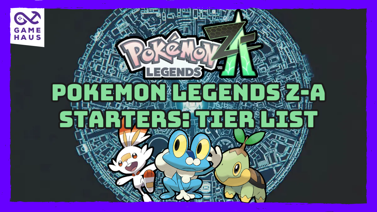 Pokemon Legends ZA Starters: Tier List