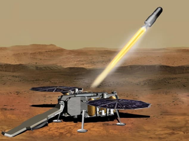NASA kräver ny design för kostnadsdrabbade Mars Sample Return-uppdrag – Physics World
