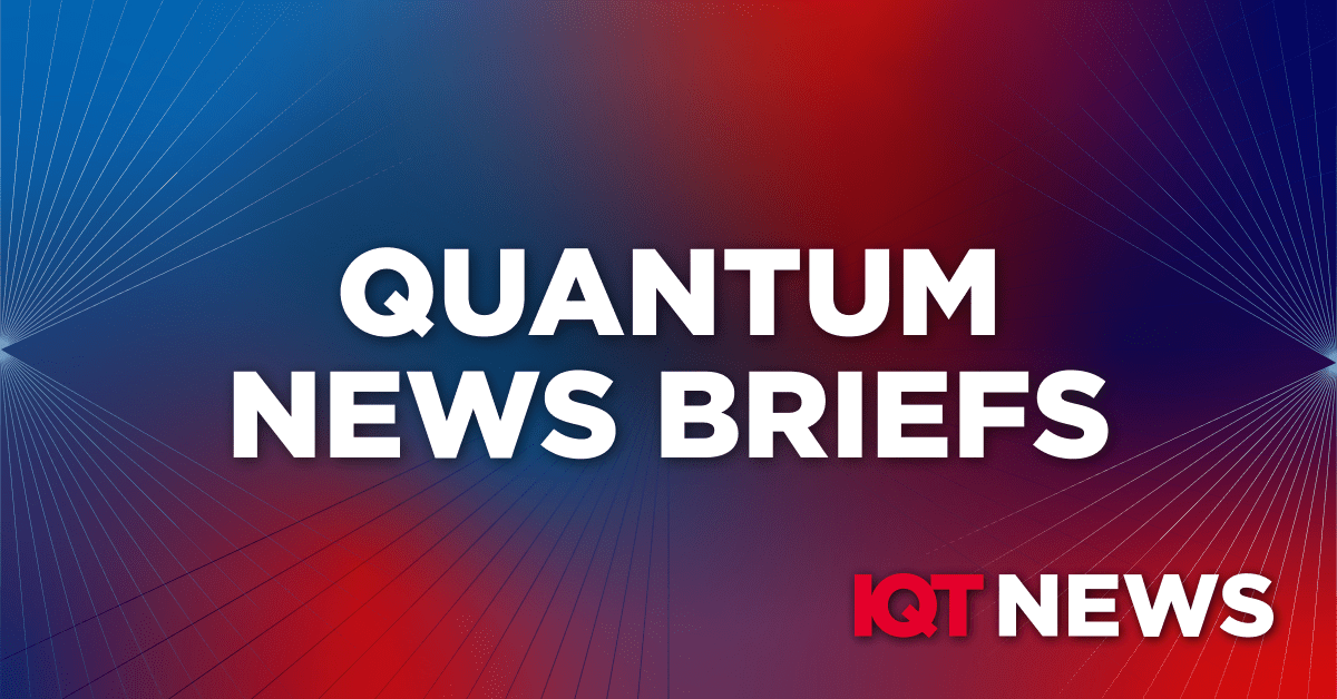 Quantum News Briefs: April 23, 2024: News From Toshiba Europe and Single Quantum • Pacific Northwest National Laboratory • Juniper Networks and QIA • IDTechEx • and MORE! - Inside Quantum Technology
