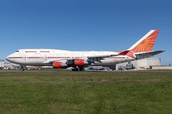Terug naar huis - ex-Air India Boeing 747-400 VT-EVA passeert Paine Field op weg naar Roswell om te worden opgebroken