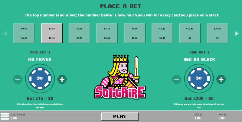 Solitaire online for real money bet info